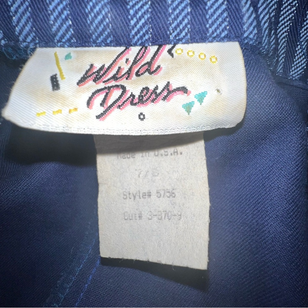 Vintage Wild Dress Women’s Short Sleeve Button-Up Dress with Belt and Pockets - Picture 2 of 14